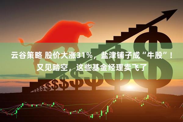 云谷策略 股价大涨31%，盐津铺子成“牛股”！又见踏空，这些基金经理卖飞了