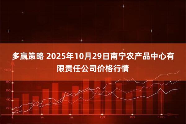 多赢策略 2025年10月29日南宁农产品中心有限责任公司价格行情