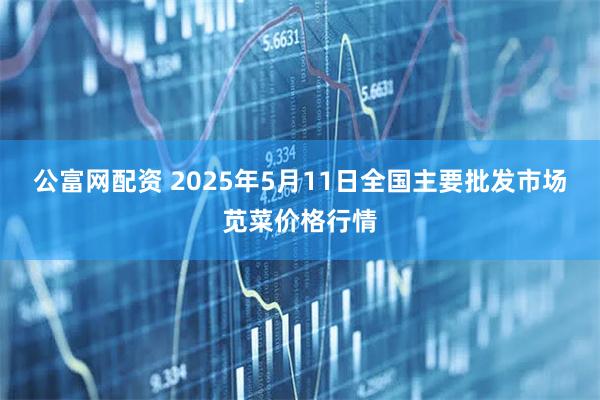 公富网配资 2025年5月11日全国主要批发市场苋菜价格行情